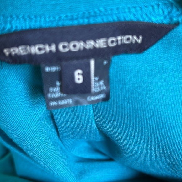 French Connection Blue Mini Dress Size 6 - Picture 11 of 11